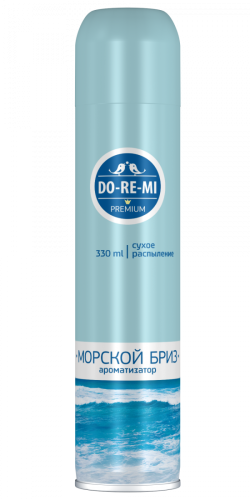 DO-RE-MI PREMIUM освежитель воздуха дыхание моря 330мл (12)